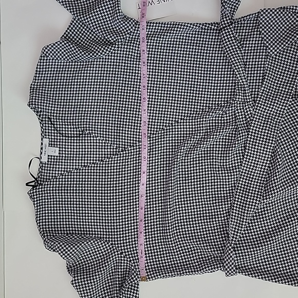 Nine West Sleeve-Slit Wrap Blouse/ L. - Picture 5 of 10